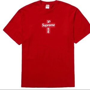 Supreme Red Cross box logo